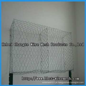 Revestido de PVC Gabion Box / Gabion Fabricante